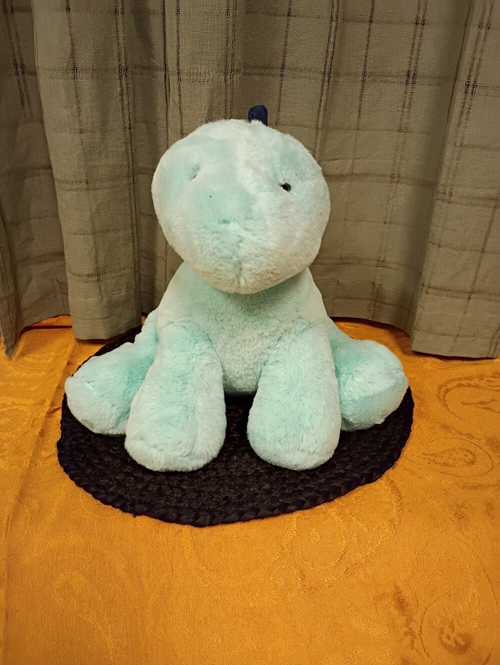 NWOT Animal Adventure Light Green Super Soft Dinosaur Size 11"